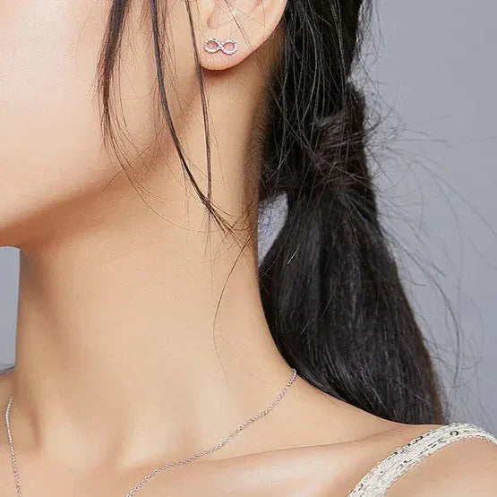 Kolczyki Nieskończoność Wielokolorowe