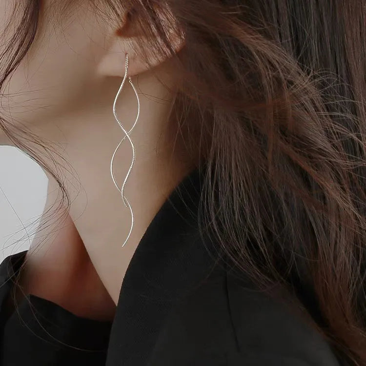 Langsølv- eller guldøreringe