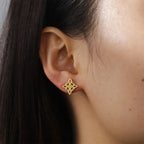 Kolczyki Węzeł Czarownicy Sztyfty Ochronne Dla Kobiet Wicca złote