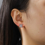 Kolczyki Węzeł Czarownicy Sztyfty Ochronne Dla Kobiet Wicca srebrne