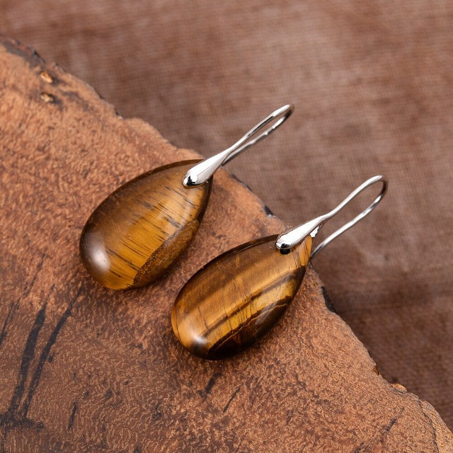 Kolczyki z Okiem Tygrysa dla Kobiet