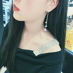 Kolczyki motyl damskie