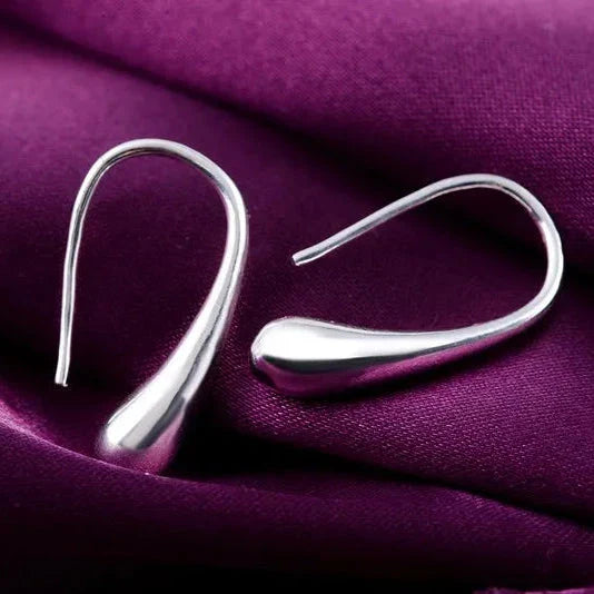 Kolczyki Wiszące Kropla Wody