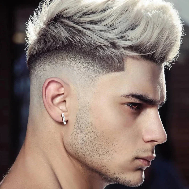 Kolczyki runiczne wikingów dla mężczyzn i kobiet nordyckie srebrne