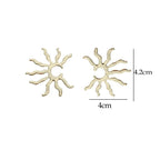 Kolczyki Wiszące Słońce dla Kobiet Astre 