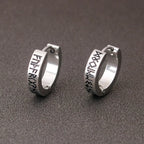 Kolczyki w kształcie kół wikingów dla mężczyzn i kobiet, celtyckie, nordyckie 