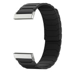 Magnetyczny pasek do zegarka Fitbit Versa 3, Versa 4, Sense 1 i Sense 2 czarny