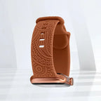 Bransoletka Apple Watch z brązowymi wzorami