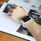 Bransoletka sportowa Apple Watch biała