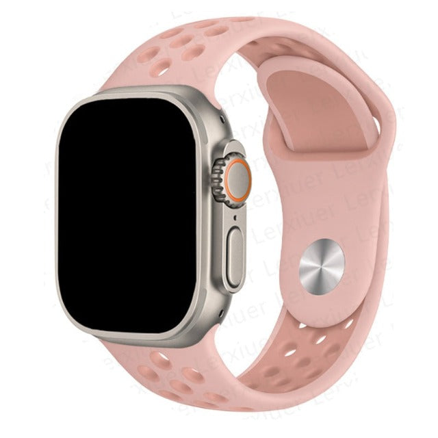 Bransoletka sportowa Apple Watch różowa