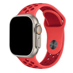Bransoletka sportowa Apple Watch czerwona