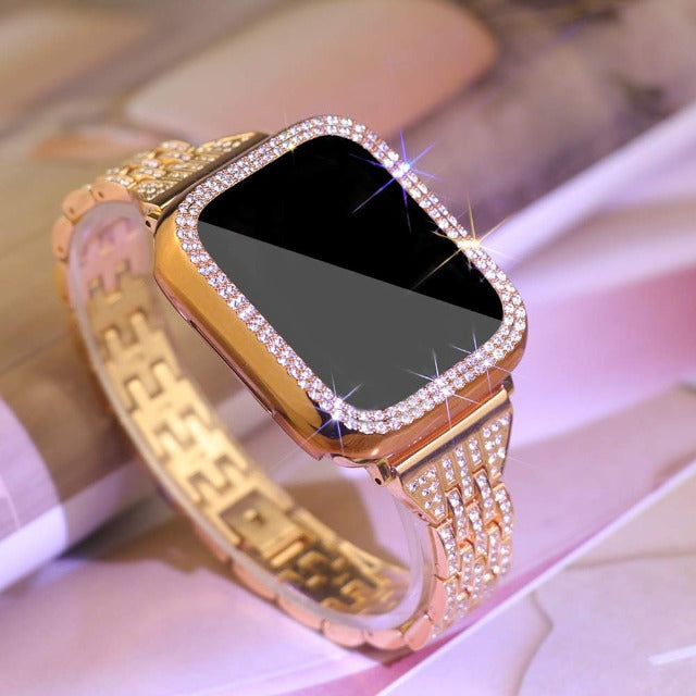 Bransoletka Apple Watch Diament dla Kobiet złota