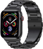 Bransoletka Apple Watch ze stali ultra odpornej czarna