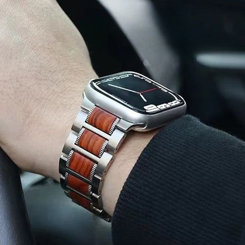 Bransoletka Apple Watch z drewna