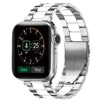 Bransoletka Apple Watch ze srebrnego metalu