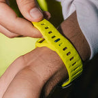 Bransoletka Apple Watch z chirurgicznego silikonu żółta