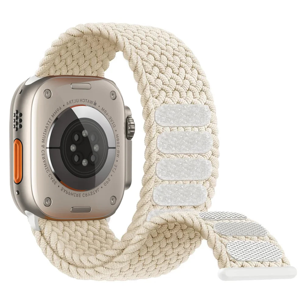 Bracelet Apple Watch en Tissu Tressé