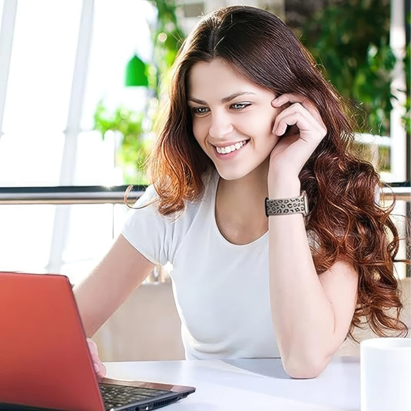 Bracelet Apple Watch Léopard