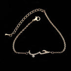 Bransoletka arabska islam kobieta różowe złoto