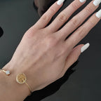 Bransoletka Drzewo Życia Złoto - Srebro - Miedź 