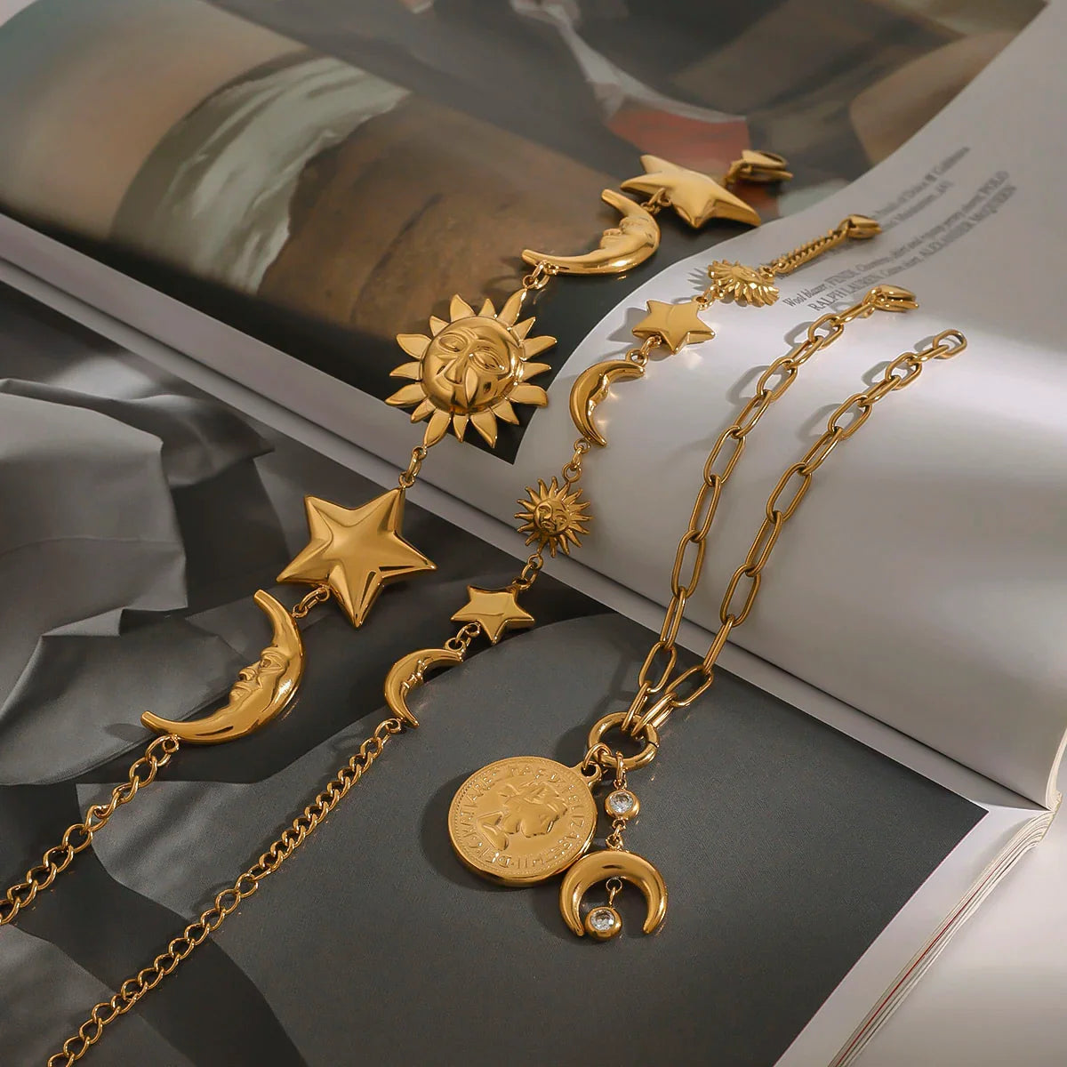 Bransoletka Gwiazdy i Słońce 2