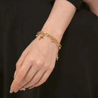 Bransoletka z krzyżem chrześcijańskim