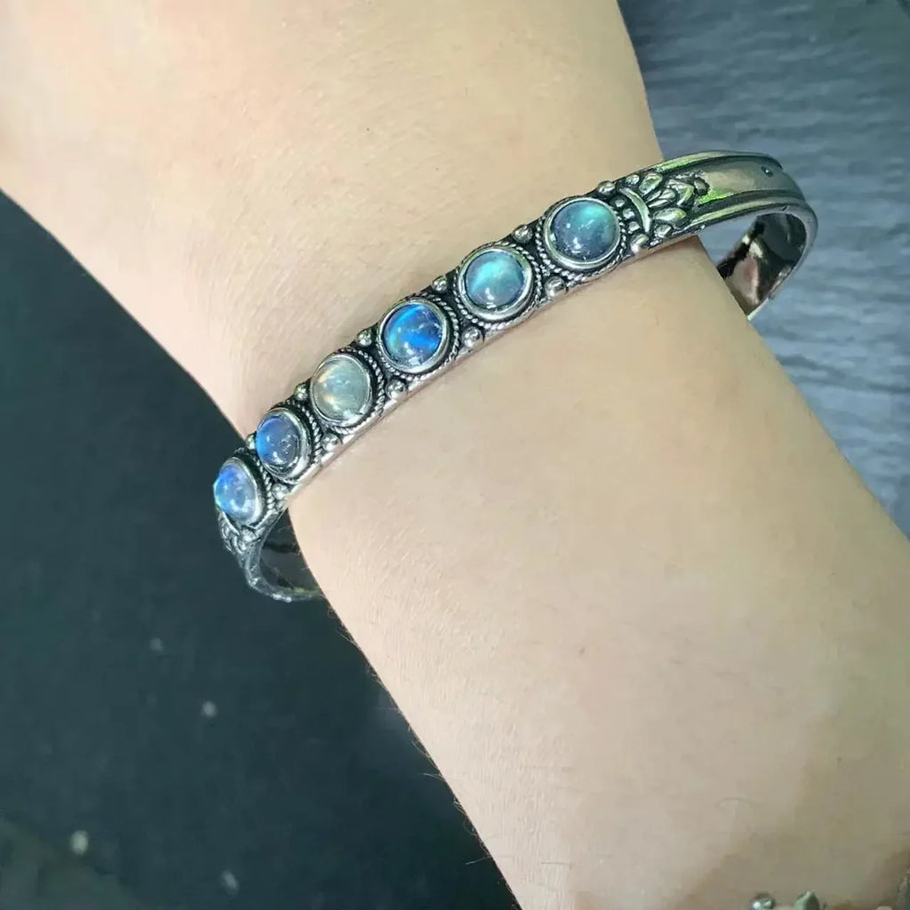 Bracelet avec Pierres de Lune
