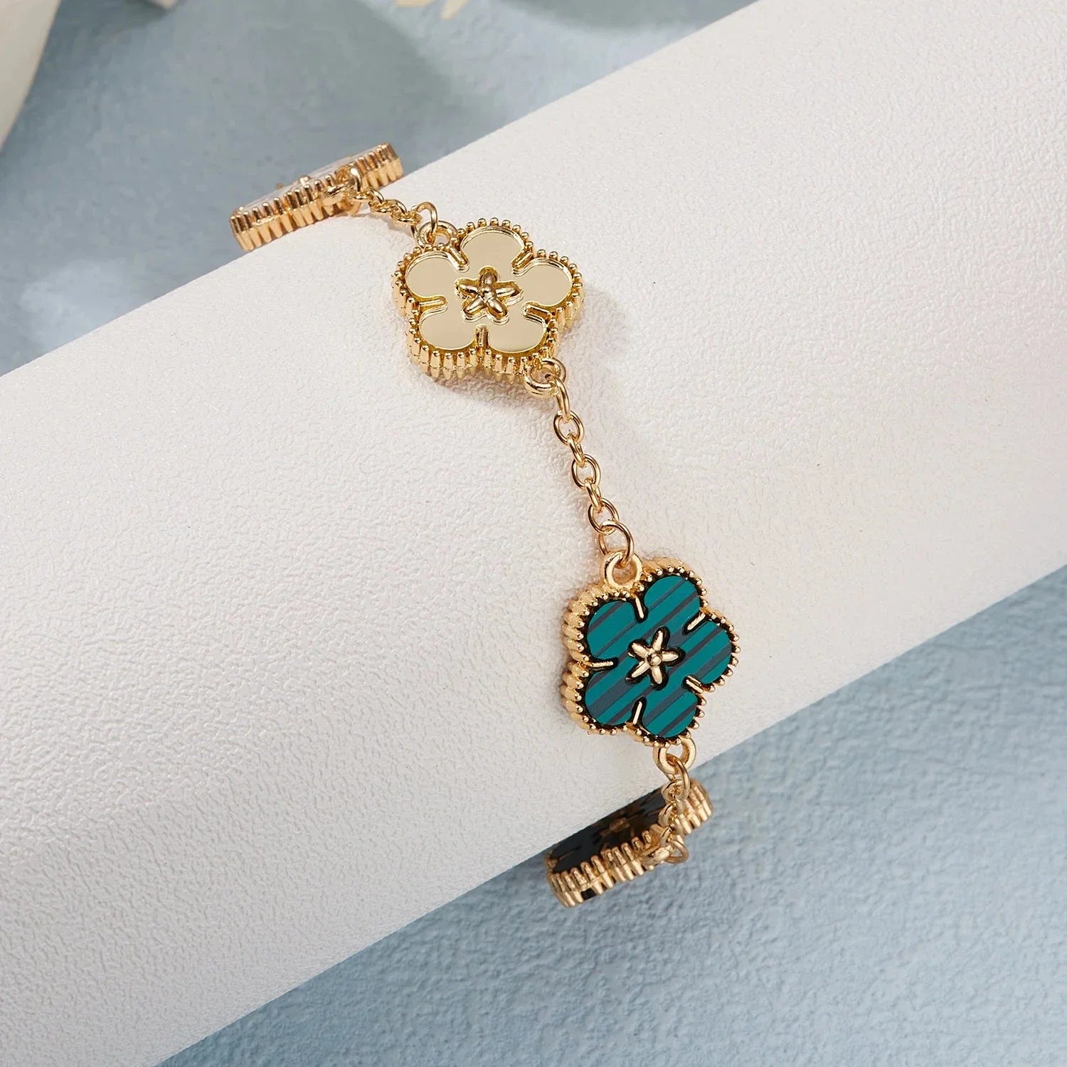 Bracelet avec Fleurs pour Femme multicolore