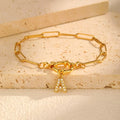 Spersonalizowana bransoletka z inicjałem a