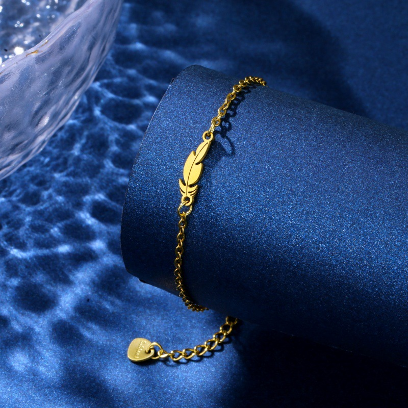 Armbånd med fjer til kvinder 