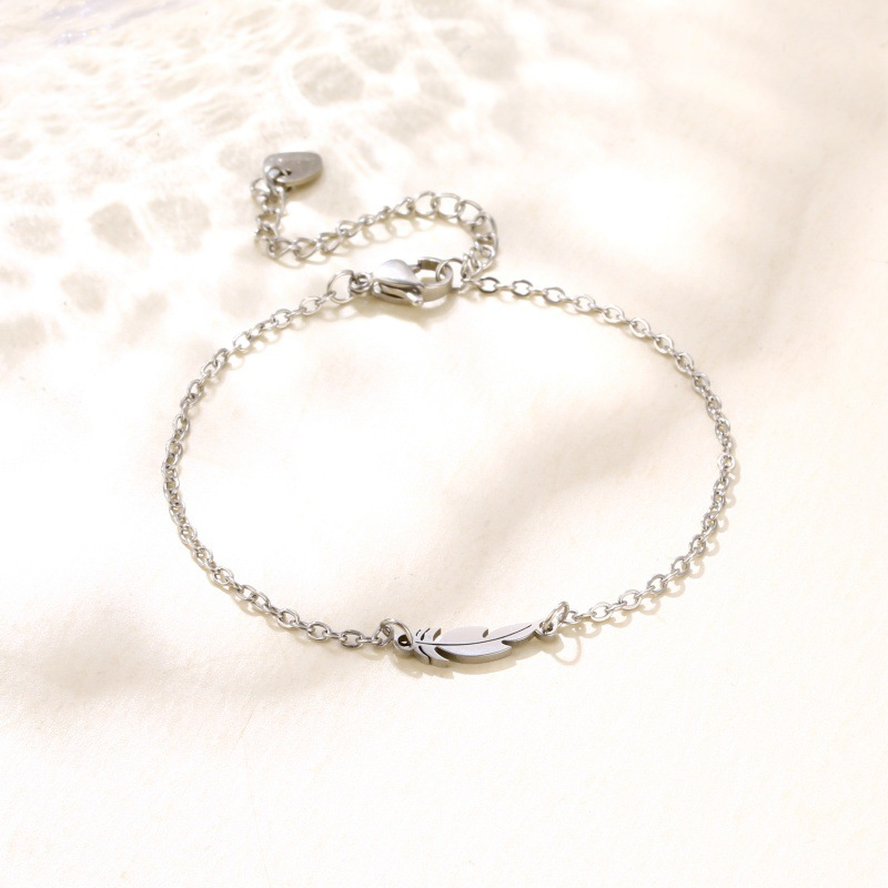 Armbånd med fjer til kvinder 