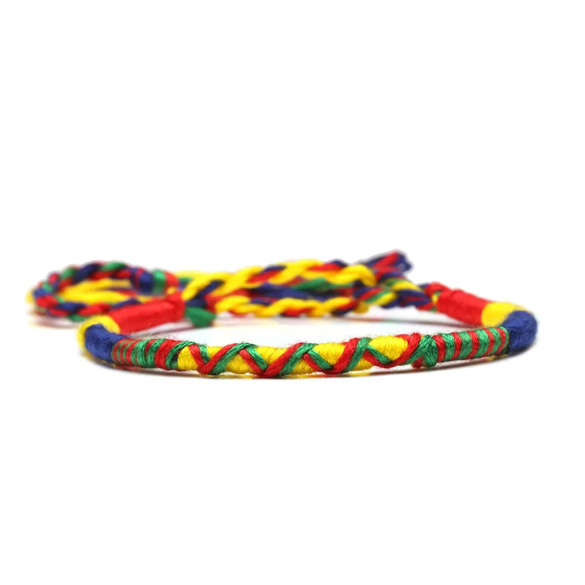 Brazylijska bransoletka w stylu hippie boho wielokolorowa