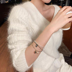 Bransoletka Serce i Perły z Morza Południowego