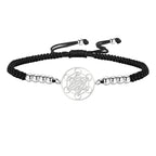 Kolorowa bransoletka Czarny sześcian Metatrona