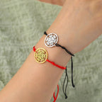 Kolorowa bransoletka Czarny sześcian Metatrona