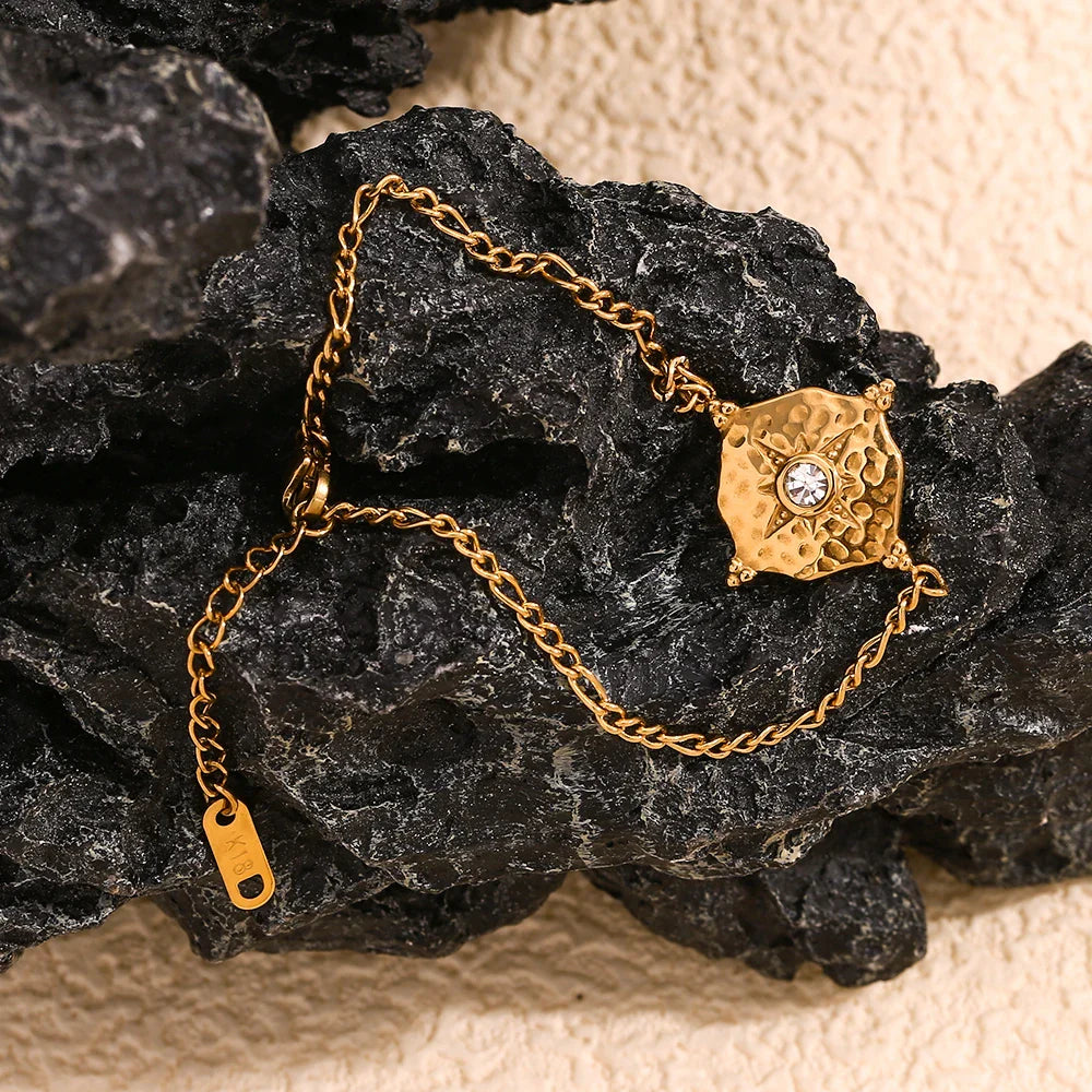 Bransoletka Kompas Damski Róża Wiatrów