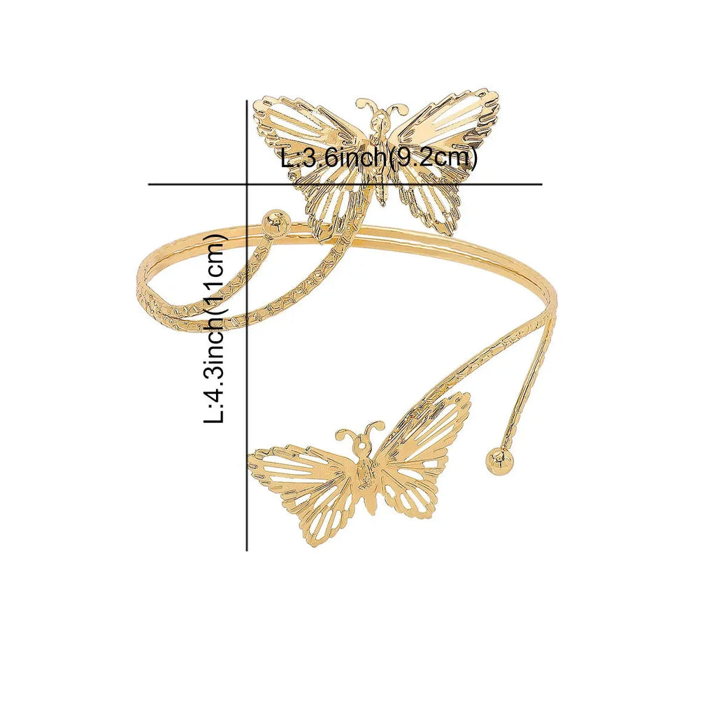 Bracelet de Bras Élégant - Bijou de Biceps et Ornement de Haut de Bras Chaîne Femme