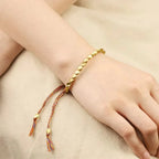 Bransoletka Szczęścia Tybetańska Miedziana 