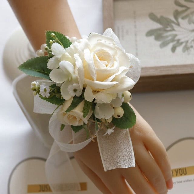 Bracelet de Mariage Fleurs pour Femme