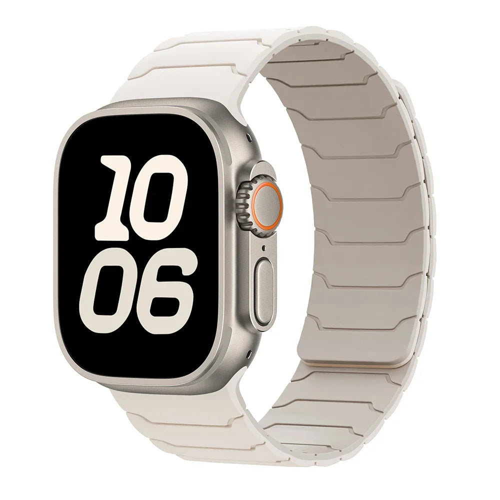 Magnetyczny pasek zamienny do Apple Watch biały
