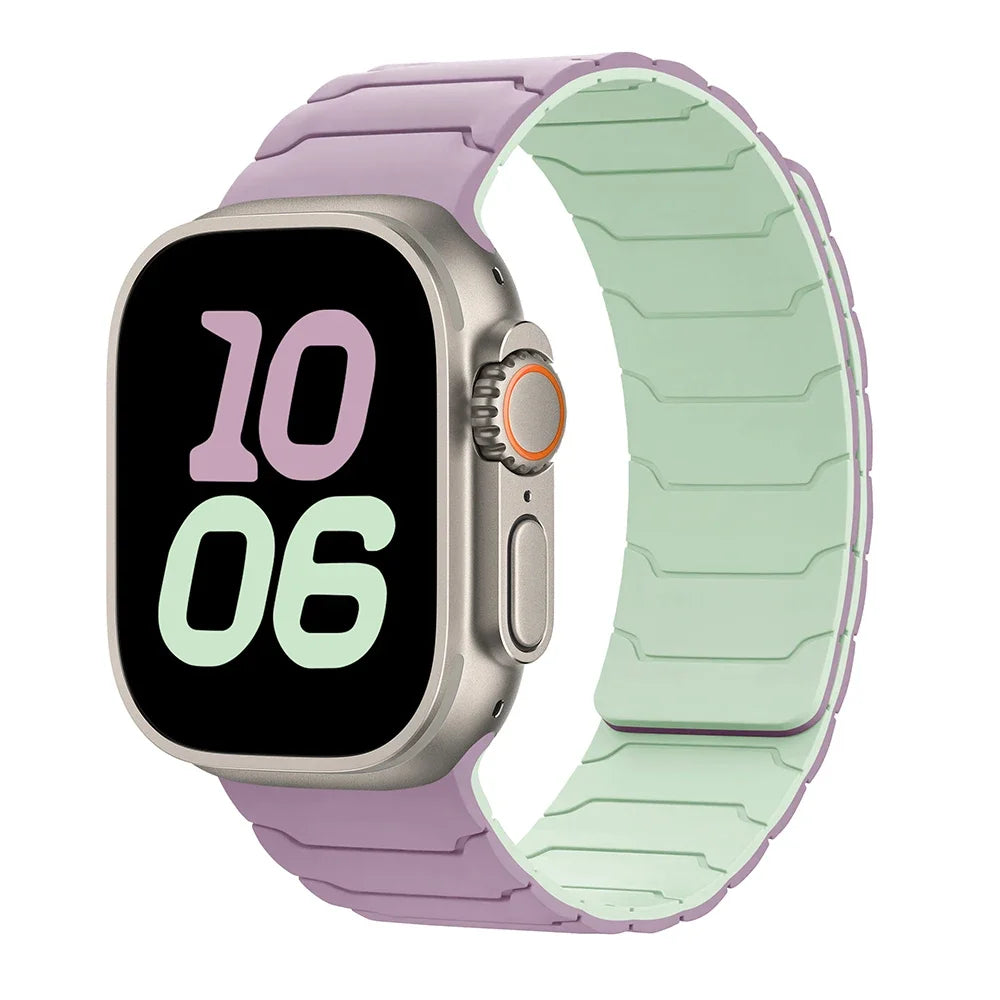 Magnetyczny pasek zamienny do Apple Watch fioletowy