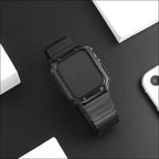 Wymienna bransoleta ze stali nierdzewnej do Apple Watch czarna