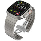 Wymienna bransoleta ze stali nierdzewnej do Apple Watch srebrna