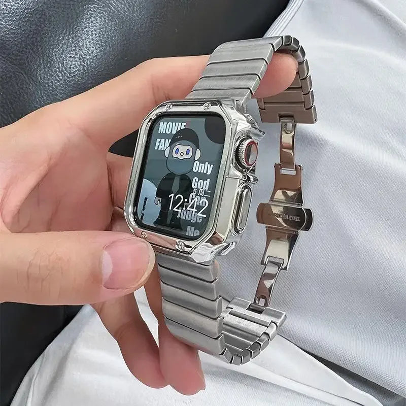 Wymienna bransoleta ze stali nierdzewnej do Apple Watch 