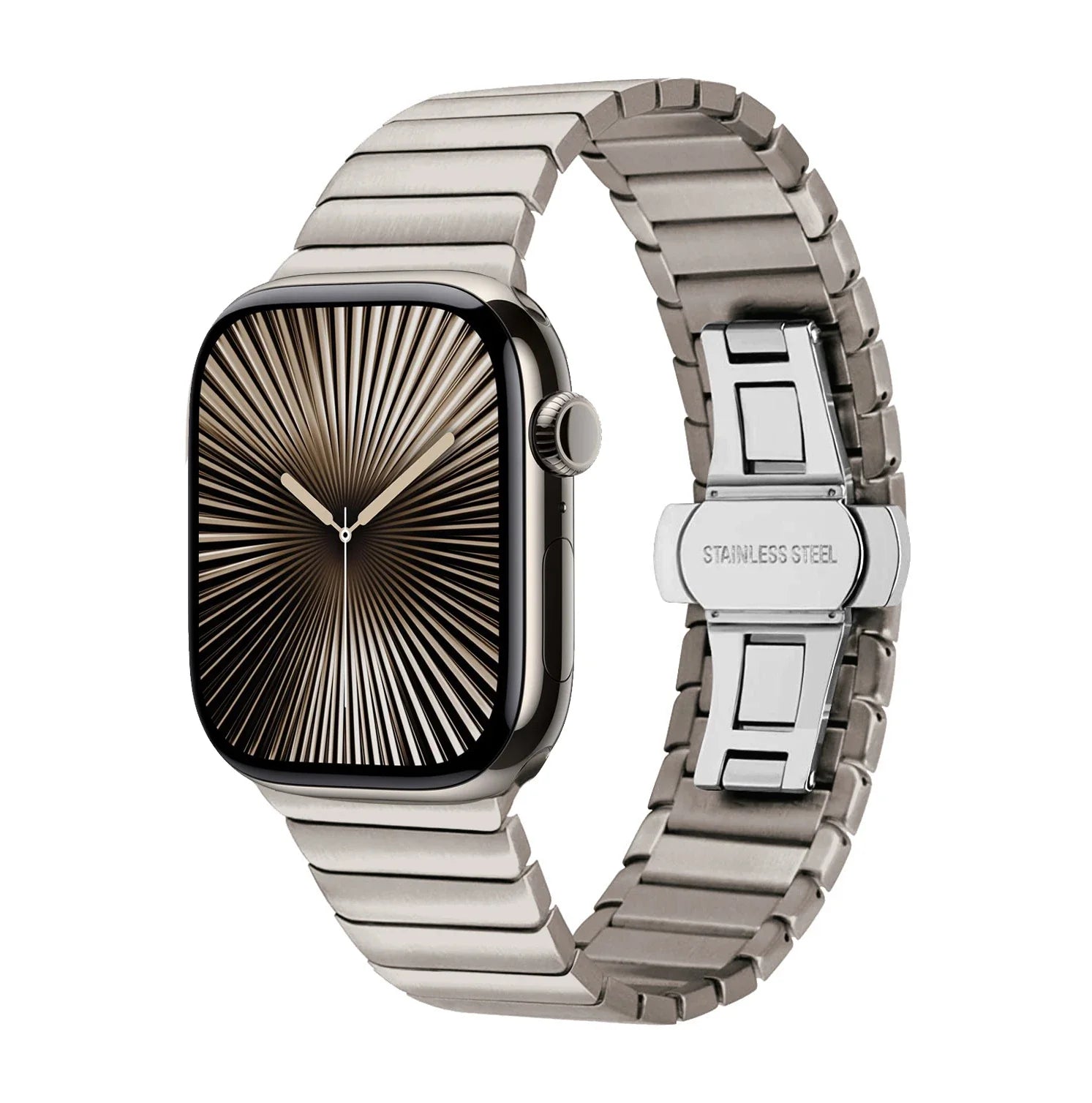 Wymienna bransoleta ze stali nierdzewnej do Apple Watch 