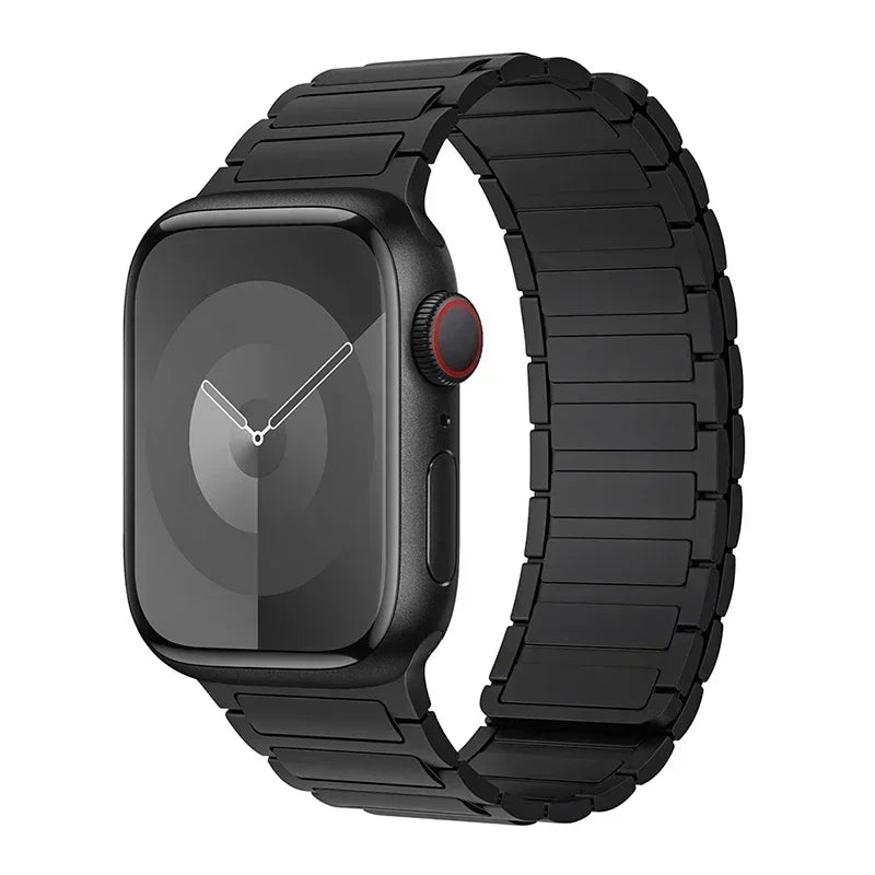 Magnetyczny pasek zastępczy do Apple Watch czarny