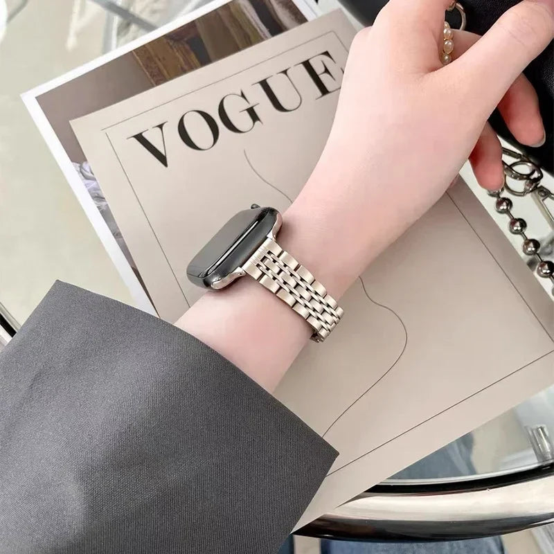 Wymienna bransoleta do Apple Watch ze stali nierdzewnej