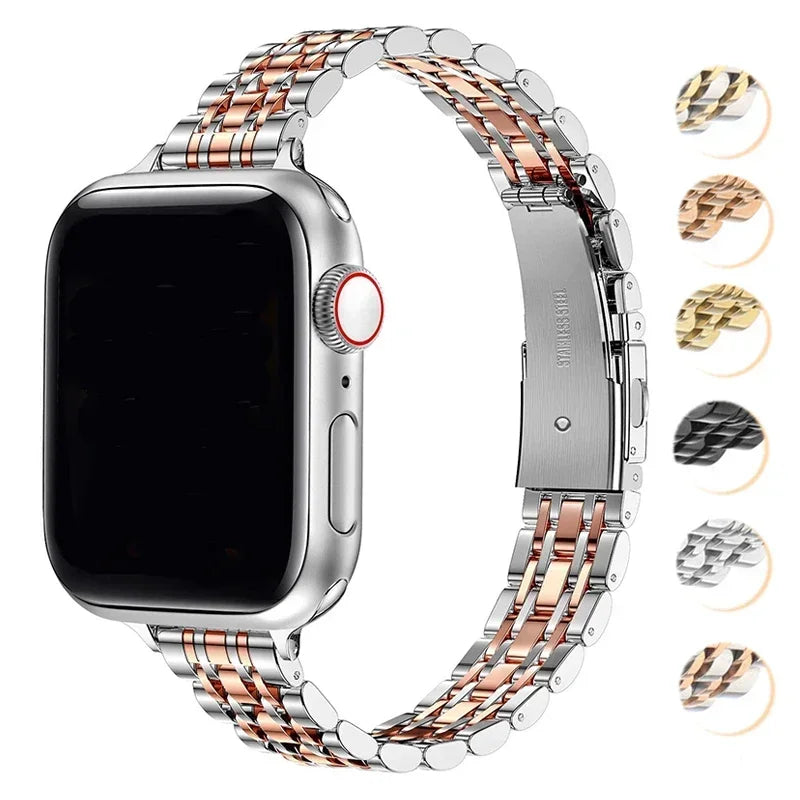 Wymienna bransoleta do Apple Watch ze stali nierdzewnej