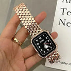 Bransoletka zamienna do Apple Watch ze stali nierdzewnej - damska złota