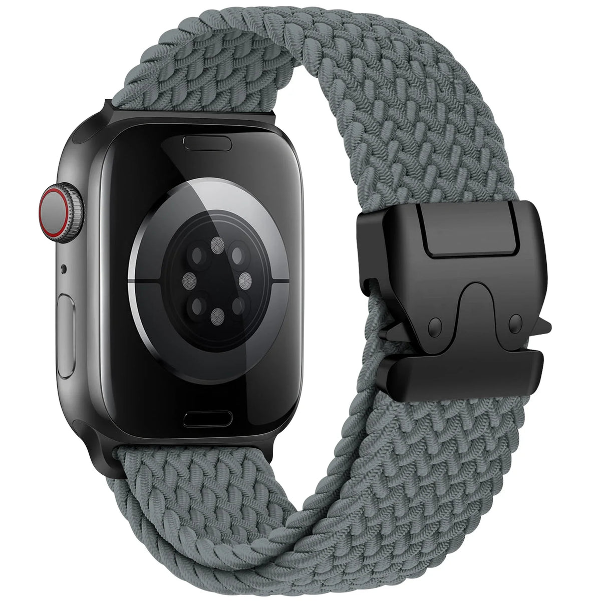 Pasek zamienny do Apple Watch z szarej linki spadochronowej